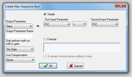 图 12.4  Parameter Math Create New Sequence Item Dialog (参数数学之创建新序列项目对话框)